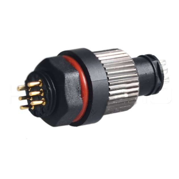 IP67 male female 6 pin waterproof dc connector DC-006