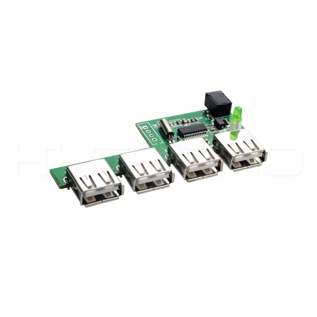 4port rapide chargeur usb 2.0 power hub pcb assembly H26