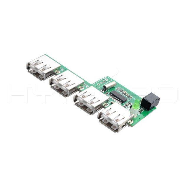 4port rapide chargeur usb 2.0 power hub pcb assembly H26