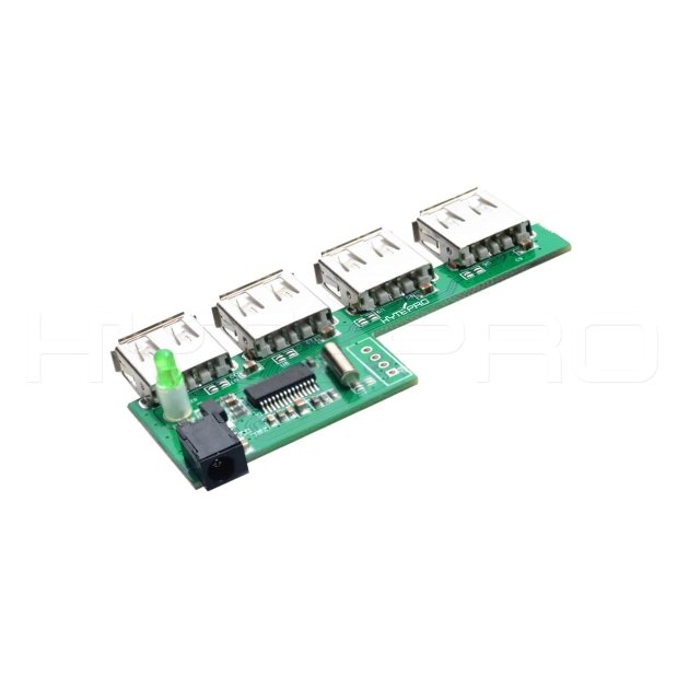 4port fast charger usb 3.0 power hub pcb assembly H26