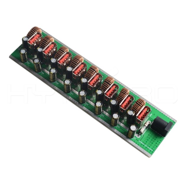 8端口快充USB 3.1集线器印制电路板组装H29