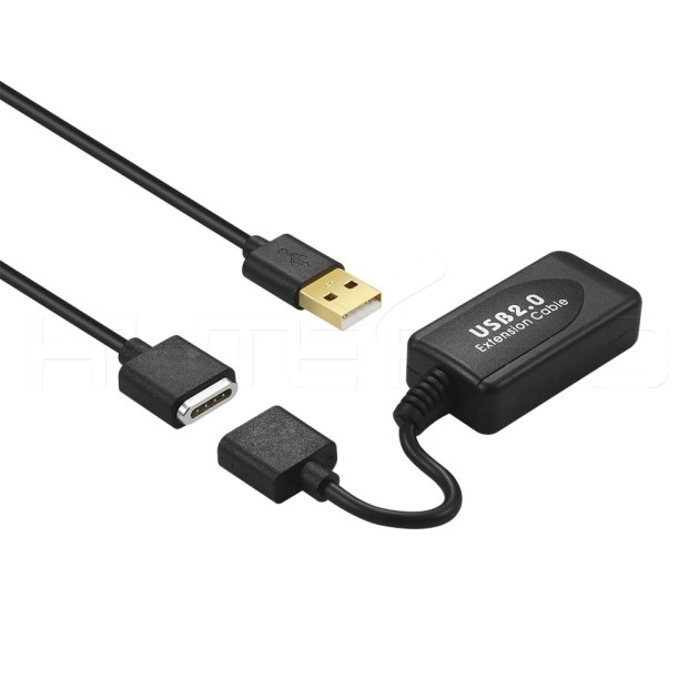 Hochwertiges 4-poliges Magnetdaten-Ladekabel mit USB-Expander L2G-M512