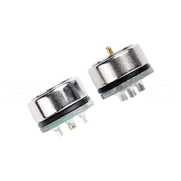 Circular spring 2 pin magnetic pcb connector M430
