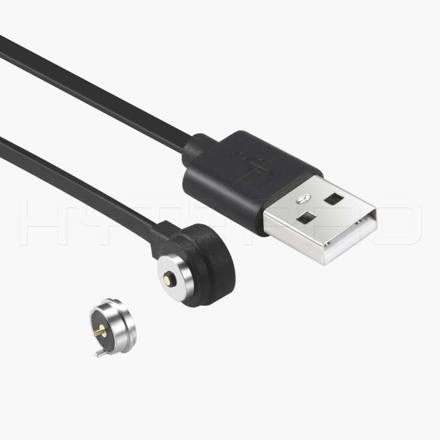 2PIN迷你圆形USB磁性充电数据线M523
