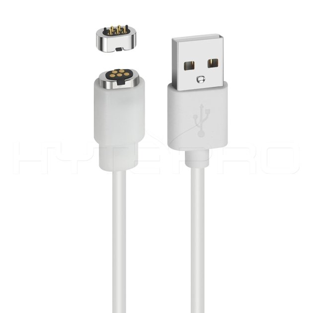 Câble d'alimentation magnétique TPE USB 5 broches pogo M533