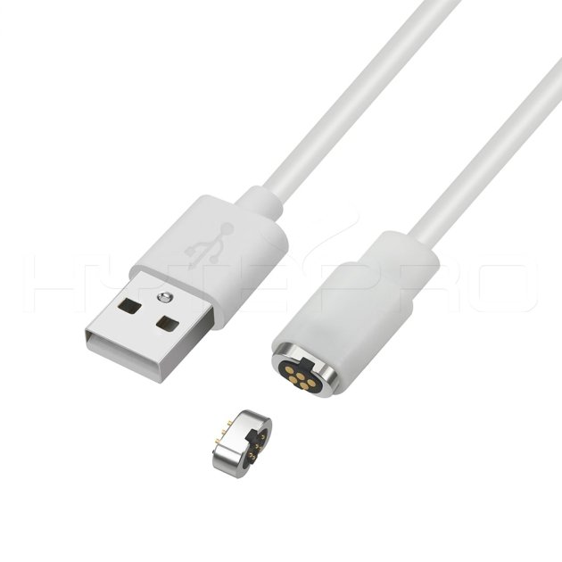 Câble d'alimentation magnétique TPE USB 5 broches pogo M533