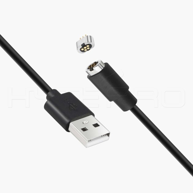 TPE 5 pin pogo magnetic usb charging data cable M553B