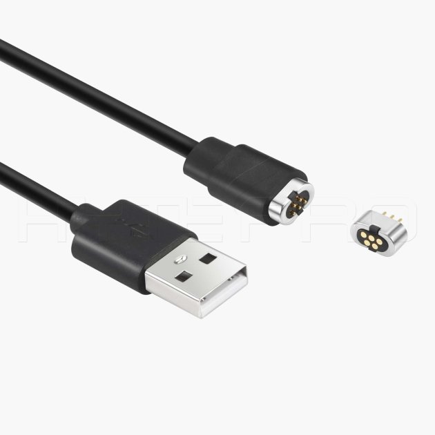 TPE 5 pin pogo magnetic usb charging data cable M553B