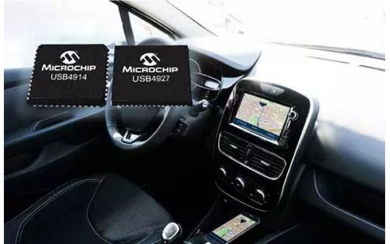 USB智能集线器IC支持智能手机连接汽车信息娱乐系统